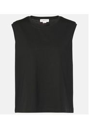 Tank top in jersey di cotone