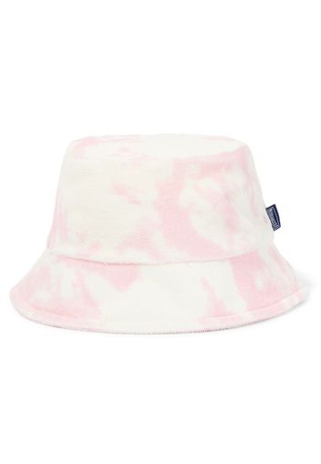 Cappello da pescatore in velour tie-dye