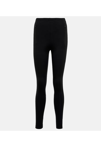 Leggings in tessuto stretch