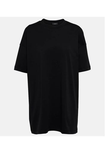 T-shirt oversize in jersey di cotone