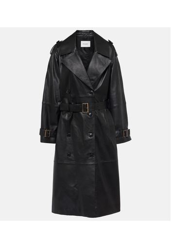 Trench in pelle