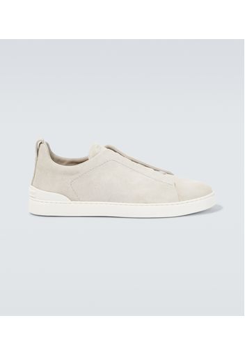 Sneakers Triple Stitch in suede