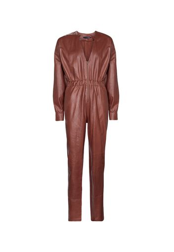 Jumpsuit in pelle