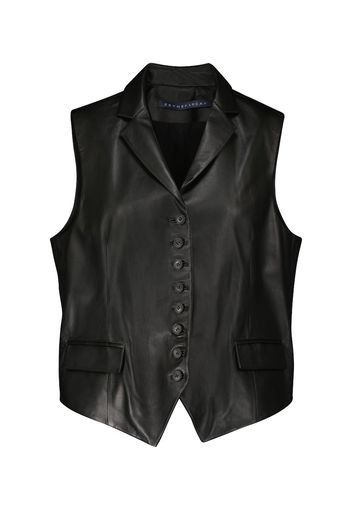 Gilet in pelle