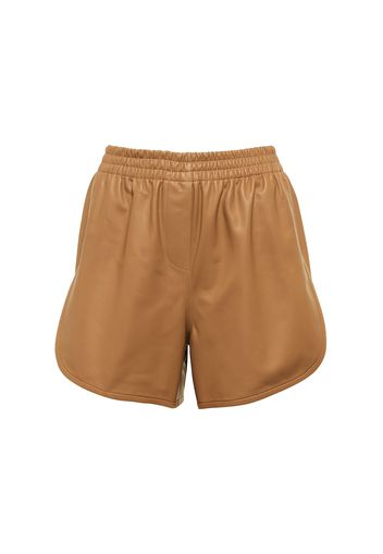 Shorts in pelle