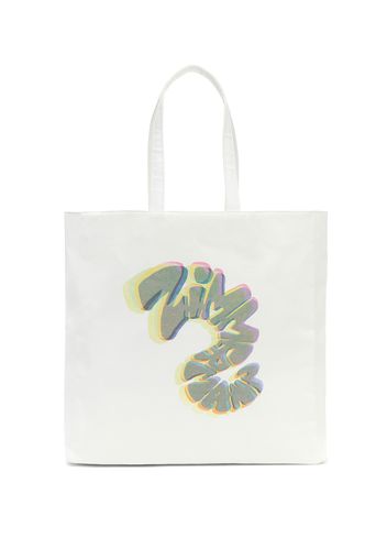 Esclusiva Mytheresa - Shopper in canvas con logo