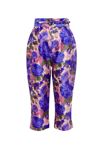 Pantaloni cropped High Tide a vita alta