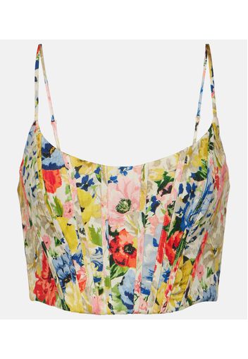 Bustier Alight con stampa floreale