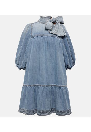 Minabito di jeans Smock