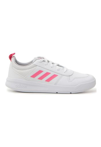 Adidas Vector K Bambina Bianco In Cuoio Rivestito/materiale Sintetico Con Chiusura Stringata