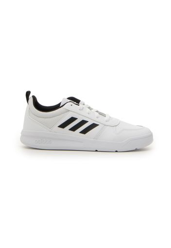 Adidas Tensaur K Bianco Nero Unisexbimbo Bianco/nero In Materiale Sintetico/pelle Con Chiusura Stringata