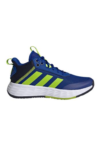 Adidas Ownthegame 2.0 K Bambino Blu In Materie Tessili/materiale Sintetico Con Chiusura Stringata