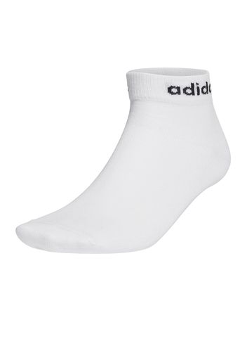 Calzini Adidas Ankle Bianco Unisex Bianco In Con Chiusura Con