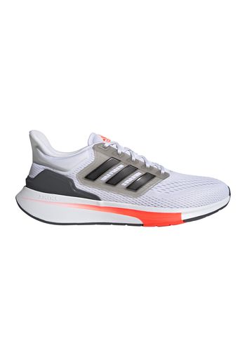 Adidas Eq21 Run Uomo Bianco/nero In Materie Tessili/materiale Sintetico Con Chiusura Stringata