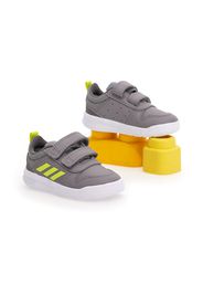 Adidas Tensaur I Bambino Grigio In Materiale Sintetico Con Chiusura In Velcro