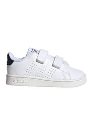 Adidas Advantage I Bambino Bianco In Materiale Sintetico Con Chiusura In Velcro