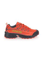 Ande Scarpe Da Trekking Donna Rosso In Materiale Sintetico/materie Tessili Con Chiusura Stringata