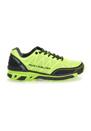 Australian Scarpe Da Running Uomo Giallo In Materie Tessili/materiale Sintetico Con Chiusura Stringata