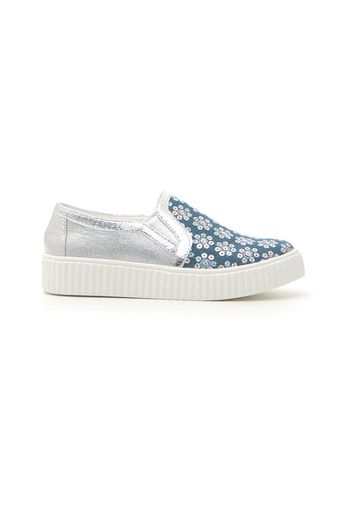 Baby Love Sneakers Bambina Argento In Materiale Sintetico/materie Tessili