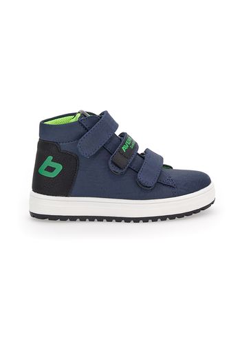 Balducci Stivaletti Bambino Blu In Materiale Sintetico Con Chiusura In Velcro