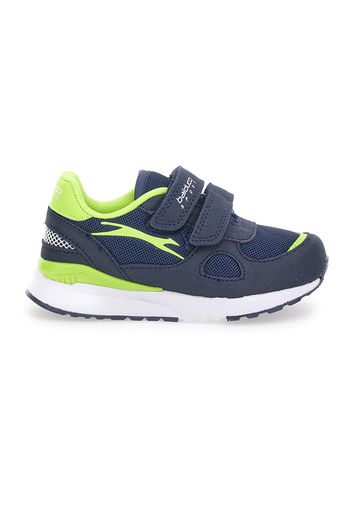 Balducci Sneakers Bambino Blu In Materiale Sintetico/materie Tessili Con Chiusura In Velcro