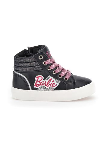 Barbie Sneakers Bambina Nero In Materiale Sintetico Con Chiusura Con Cerniera