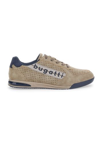 Bugatti Sneakers Uomo Beige In Materiale Sintetico Con Chiusura Stringata