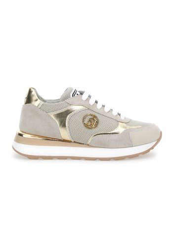 By Byblos Sneakers Donna Oro In Materiale Sintetico Con Chiusura Stringata