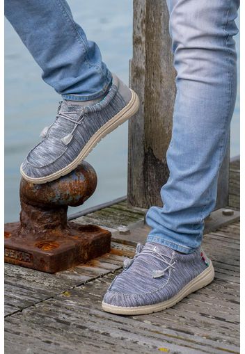 Canguro Sneakers Uomo Grigio In Materie Tessili/materiale Sintetico