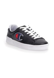 Champion 979 Low Uomo Nero In Cuoio Rivestito Con Chiusura Stringata