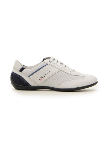 Claremorris Scarpe Stringate Uomo Bianco In Pelle Con Chiusura Stringata