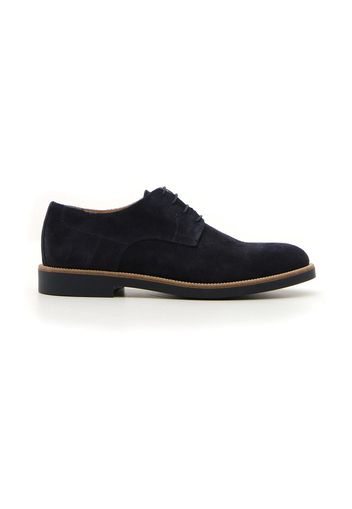 Claremorris Scarpe Stringate Uomo Blu In Pelle Con Chiusura Stringata