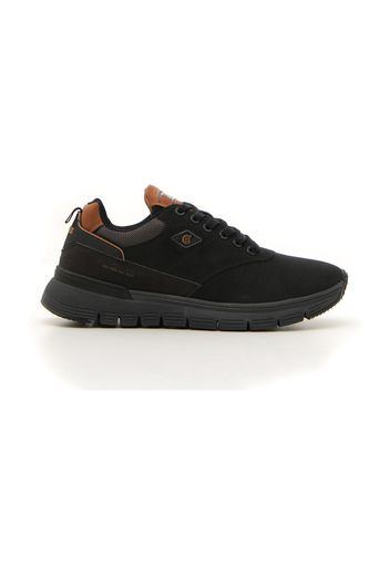 Cotton Belt Sneakers Uomo Nero In Materiale Sintetico/materie Tessili Con Chiusura Stringata