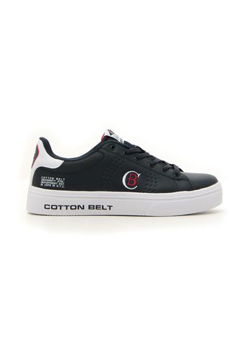 Cotton Belt Sneakers Uomo Blu In Materiale Sintetico Con Chiusura Stringata