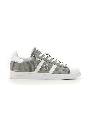 Cotton Belt Sneakers Uomo Grigio In Materiale Sintetico Con Chiusura Stringata