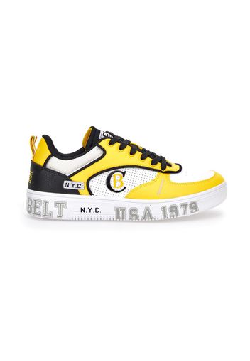 Cotton Belt Sneakers Uomo Giallo In Materiale Sintetico/materie Tessili Con Chiusura Stringata