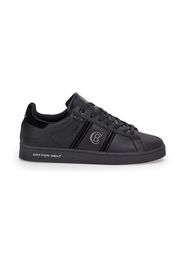 Cotton Belt Sneakers Uomo Nero In Materiale Sintetico Con Chiusura Stringata