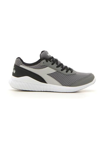 Diadora Eagle Uomo Grigio In Materie Tessili/materiale Sintetico Con Chiusura Stringata