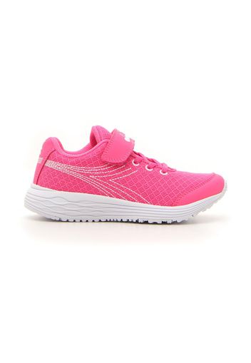 Diadora Flamingo Bambina Rosa In Materie Tessili/materiale Sintetico Con Chiusura In Velcro