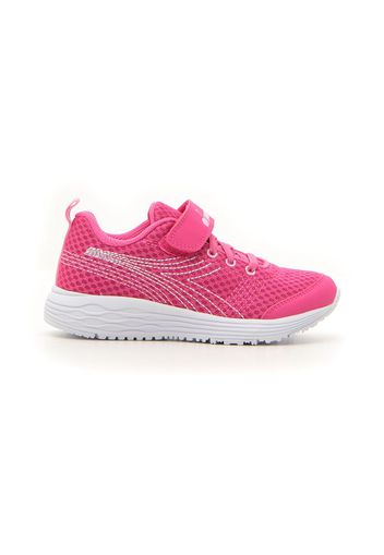 Diadora Flamingo Bambina Rosa In Materiale Sintetico/materie Tessili Con Chiusura In Velcro