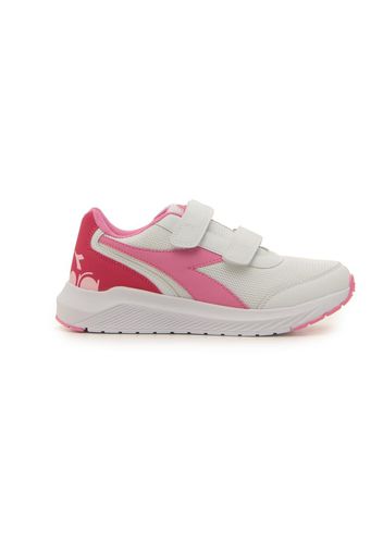 Diadora 176150 3131 Bambina Bianco In Materie Tessili/materiale Sintetico Con Chiusura In Velcro