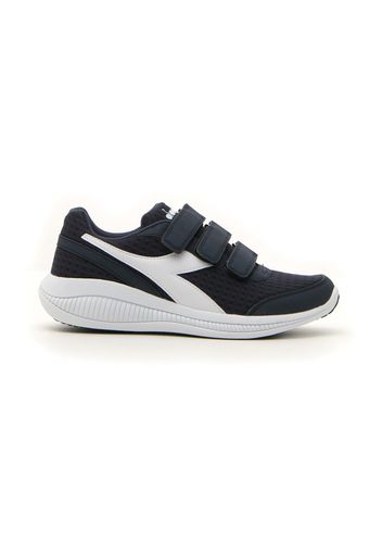 Diadora 176890 1141 Uomo Bianco/blu In Materie Tessili/materiale Sintetico Con Chiusura In Velcro