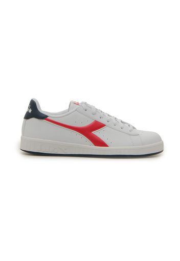 Diadora Game P Uomo Bianco In Materiale Sintetico Con Chiusura Stringata