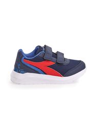 Diadora Falcon Bambino Blu In Materiale Sintetico/materie Tessili Con Chiusura In Velcro