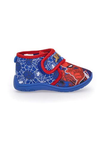 Disney Pantofole Bambino Blue In Materie Tessili Con Chiusura In Velcro