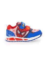 Disney Sneakers Bambino Blu In Materiale Sintetico/materie Tessili Con Chiusura In Velcro