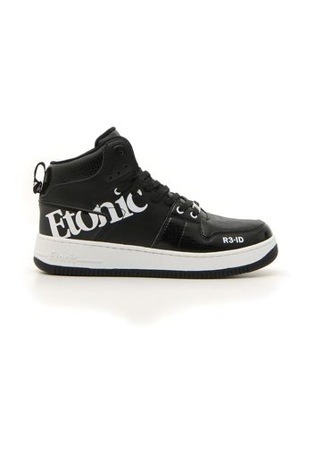 Etonic Sneakers Uomo Nero In Pelle/materiale Sintetico Con Chiusura Stringata