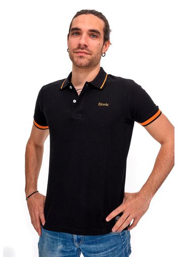 Etonic Polo Uomo Nero In