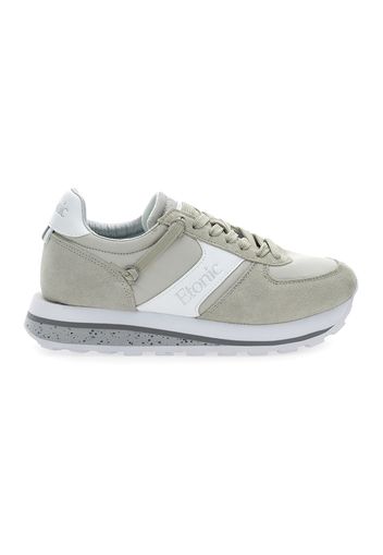 Etonic Sneakers Donna Grigio In Pelle/materiale Sintetico Con Chiusura Stringata