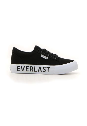 Everlast Sneakers Donna Nero In Materie Tessili Con Chiusura Stringata